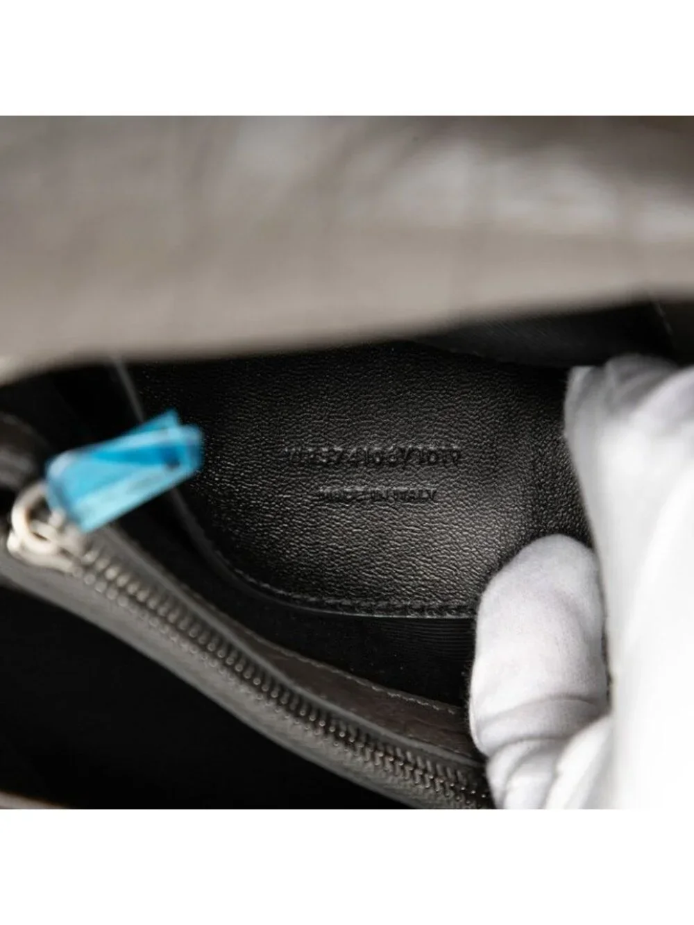 Saint Laurent West Hollywood Crossbody Chain Shoulder Bag Brown Leather - Picture 6 of 6